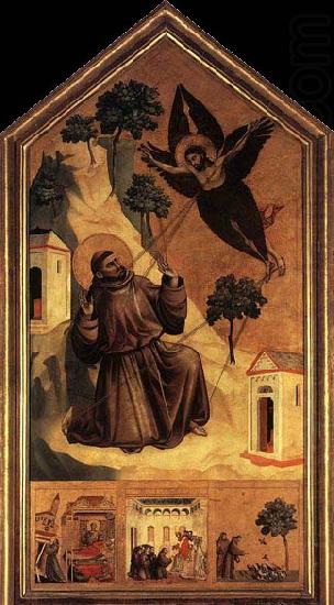 Stigmatization of St Francis, GIOTTO di Bondone